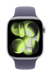 Apple MFH14ZM/A Correa de Fluoroelastómero para Apple Watch (Serie 7/8/SE/Ultra) 44-49mm - Talla M/L, Color Púrpura