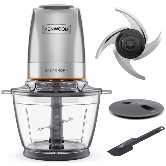 Kenwood Robot multifunción CHP62.400SI - 2 velocidades - 500W - Capacidad 1.2L + accesorios Kenwood Robot multifunción CHP62.400SI - 2 velocidades - 500W - Capacidad 1.2L + accesorios