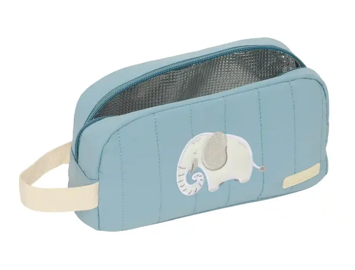 Portameriendas Térmico Safta Elefante Azul 21,5 x 12 x 6,5 cm