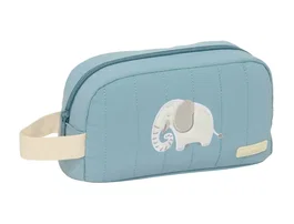 Portameriendas Térmico Safta Elefante Azul 21,5 x 12 x 6,5 cm