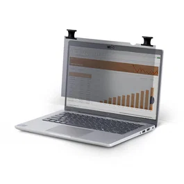 StarTech.com Filtro de Privacidad Táctil Brillante 15.6in 16:9 para Portátil - Protector de Pantalla Volteable con Transmitancia 75% y Antirreflejo