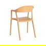 Silla Apilable Ocre Pp Contract 52 X 52 X 80 cm (Set de 2)