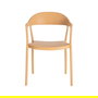 Silla Apilable Ocre Pp Contract 52 X 52 X 80 cm (Set de 2)