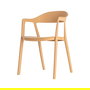 Silla Apilable Ocre Pp Contract 52 X 52 X 80 cm (Set de 2)