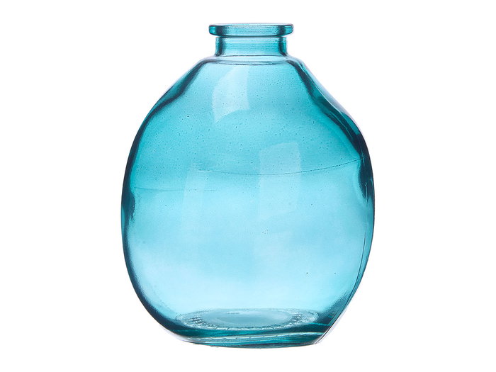 GIFTDECOR Frasco de Cristal Irregular Turquesa GIFTDECOR Frasco de Cristal Irregular Turquesa