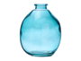 GIFTDECOR Frasco de Cristal Irregular Turquesa