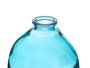 GIFTDECOR Frasco de Cristal Irregular Turquesa
