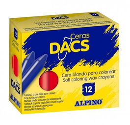 Dacs Ceras 55 mm Plata Estuche De 12