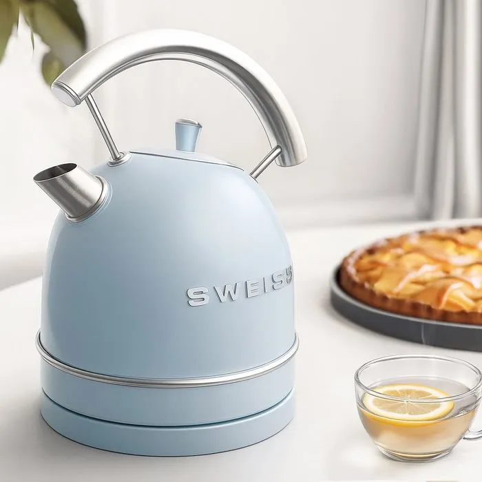 Sweiss Hervidor vintage SWISS KTL6, 1,8 L, azul