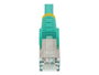 StarTech.com Cable de Red Ethernet Cat6a 3m Aguamarina LSZH PoE++ 100W