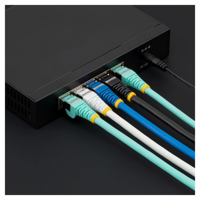 StarTech.com Cable de Red Ethernet Cat6a 3m Aguamarina LSZH PoE++ 100W StarTech.com Cable de Red Ethernet Cat6a 3m Aguamarina LSZH PoE++ 100W