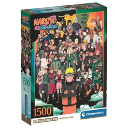 Clementoni Puzzle Naruto Shippuden 1500 Piezas 59,2x84,3cm