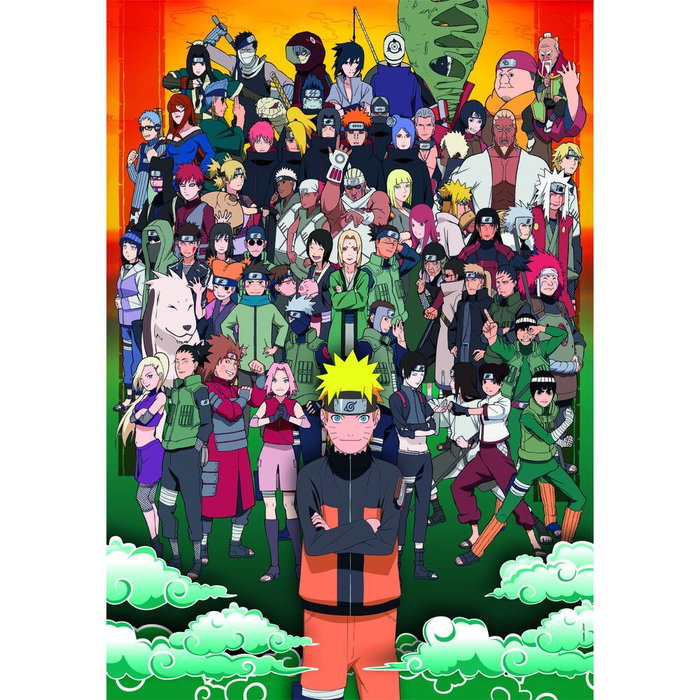 Clementoni Puzzle Naruto Shippuden 1500 Piezas 59,2x84,3cm Clementoni Puzzle Naruto Shippuden 1500 Piezas 59,2x84,3cm