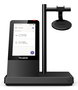 Yealink WH66 Mono Teams - Auriculares Inalámbricos DECT UC Workstation con Pantalla Táctil, Conectividad Multi-dispositivo y Tecnología Acoustic Shield para Microsoft Teams