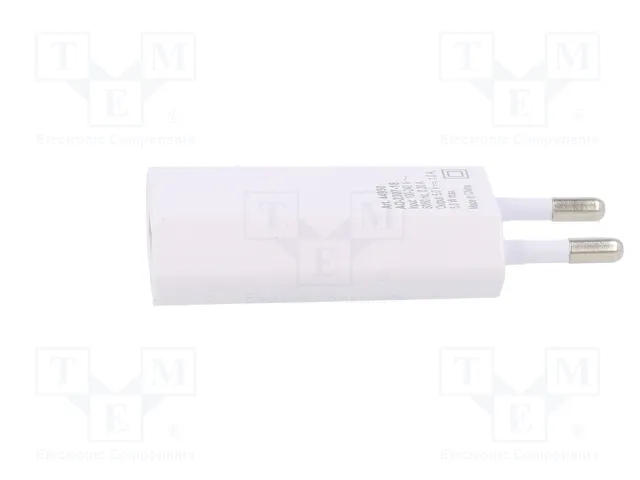 GOOBAY Cargador USB 5W Blanco