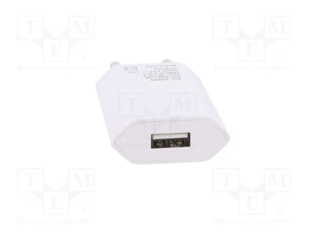 GOOBAY Cargador USB 5W Blanco