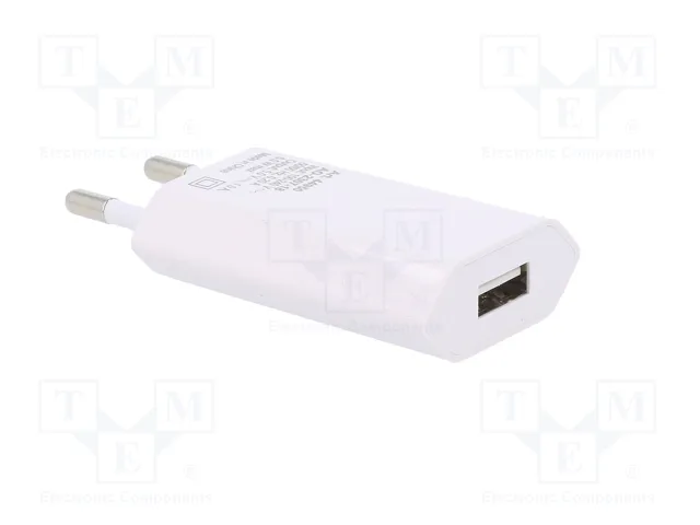 GOOBAY Cargador USB 5W Blanco