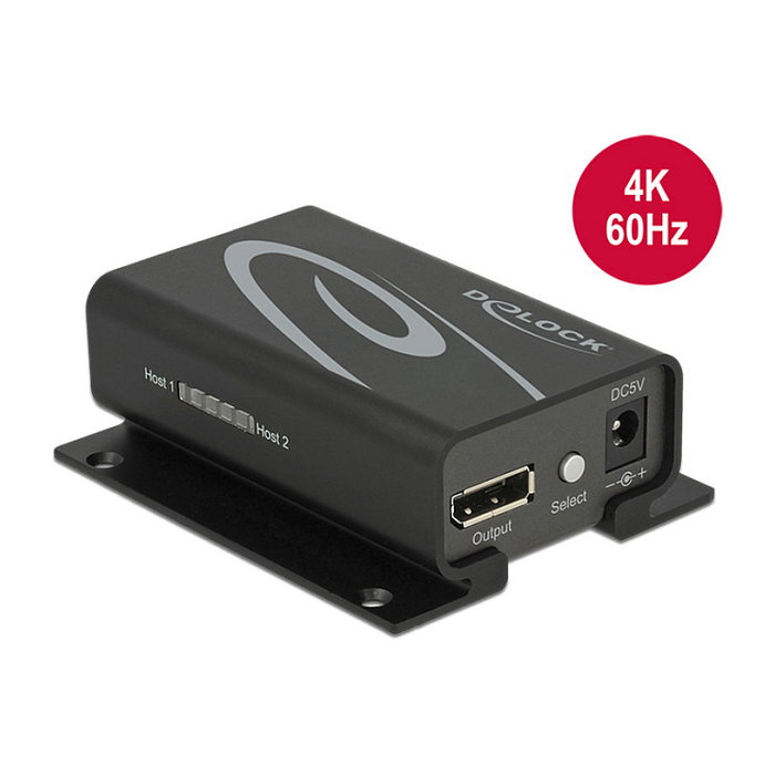 DeLOCK 87697 Conmutador DisplayPort 2 x DisplayPort in > 1 x DisplayPort out 4K DeLOCK 87697 Conmutador DisplayPort 2 x DisplayPort in > 1 x DisplayPort out 4K