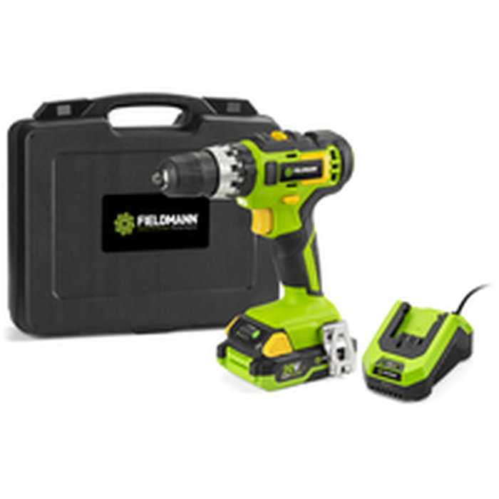 Fieldmann Taladro de impacto inalámbrico 20V 2Ah 35 Nm Fieldmann Taladro de impacto inalámbrico 20V 2Ah 35 Nm