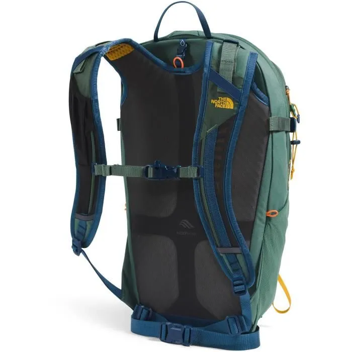 The North Face Mochila BASIN 24 L, Verde / Azul Marino, THE0197642983652