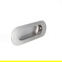 HERRAJES ALK Tirador Uñero Puerta Corredera 120x40 Inoxidable 304 Mate para Embutir
