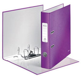Archivador Palanca Leitz Wow A4 180º 50Mm Violeta Metalizado (Set de 10)