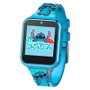 KIDS LICENSING Reloj Inteligente Disney Stitch con Cámara Selfie y Grabadora de Voz, Alarma, Cronómetro, Calculadora, Batería Larga Duración