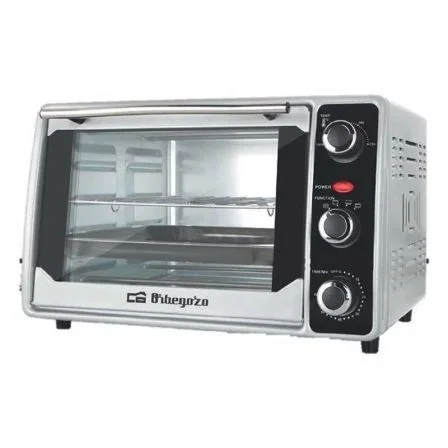 HORNO DE SOBREMESA ORBEGOZO HO-236 - 1500W - CAPACIDAD 23L - IDEAL PARA ASAR Y CALENTAR - PUERTA DOBLE CRISTAL - TEMPORIZADOR DE 60 MIN - LUZ INTERIOR HORNO DE SOBREMESA ORBEGOZO HO-236 - 1500W - CAPACIDAD 23L - IDEAL PARA ASAR Y CALENTAR - PUERTA DOBLE CRISTAL - TEMPORIZADOR DE 60 MIN - LUZ INTERIOR