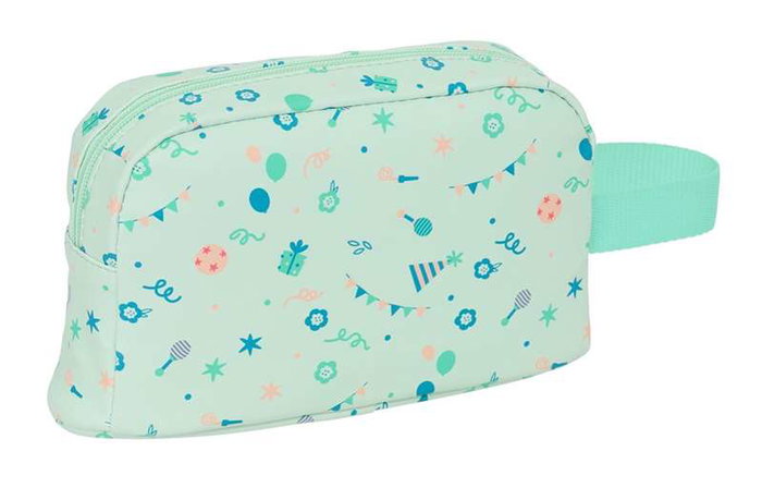 Portameriendas Térmico Safta Fiesta Verde 21,5 x 12 x 6,5 cm