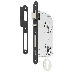 Tesa Cerradura de Embutir Antipánico 2030FRS6RNE Entrada 60mm Acabado Negro