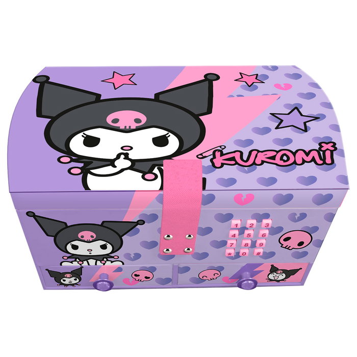 KIDS LICENSING Joyero Secreto con Sonido Kuromi Hello Kitty