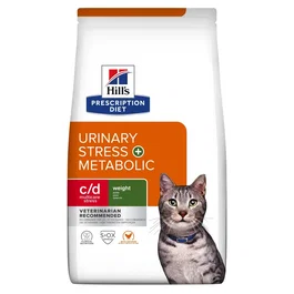 Hill's Feline c/d Urinary Stress + Metabolic 3 kg