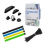 LogiLink Set de organización de cables en caja de 8 artículos