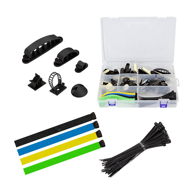 LogiLink KAB0084 Set de organizadores de cables multicolor LogiLink KAB0084 Set de organizadores de cables multicolor