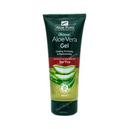 Aloe Pura Gel De Aloe Vera Con Arbol Del Te 200 Ml Bio