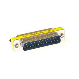 ACT Adaptador D-sub de 25 polos macho a 25 polos hembra