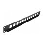 DeLOCK Patchpanel 19″ Tipo-D 12 Puertos Negro