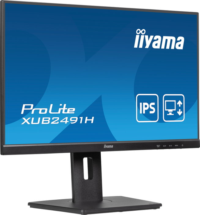iiyama ProLite XUB2491H-B1 Monitor 23.8 pulg. Full HD IPS 100 Hz Negro iiyama ProLite XUB2491H-B1 Monitor 23.8 pulg. Full HD IPS 100 Hz Negro