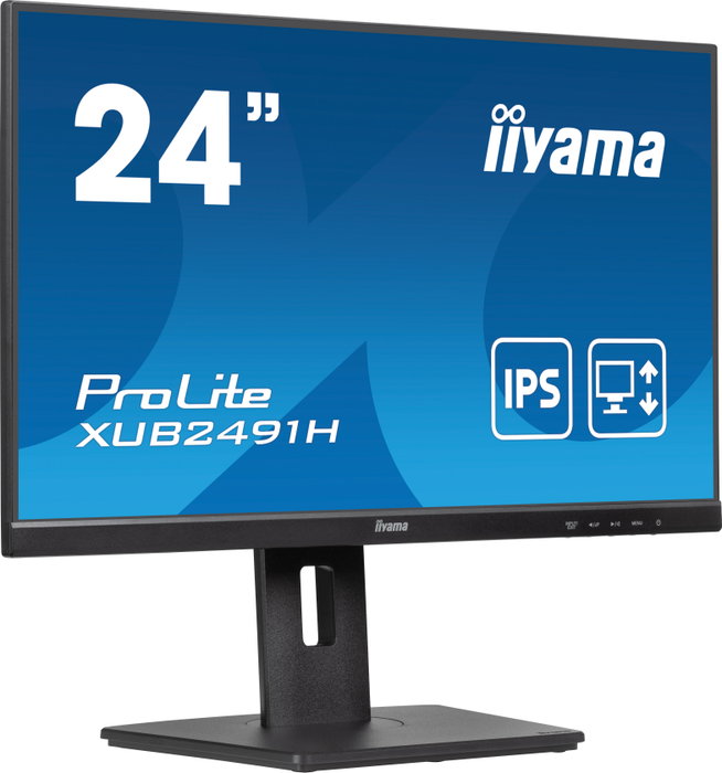 iiyama ProLite XUB2491H-B1 Monitor 23.8 pulg. Full HD IPS 100 Hz Negro iiyama ProLite XUB2491H-B1 Monitor 23.8 pulg. Full HD IPS 100 Hz Negro