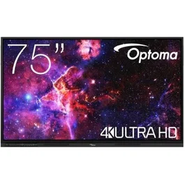 Optoma Pantalla Interactiva Creative Touch 3 3753RK / 75 Pulgadas con Certificación Google EDLA - IFPD Android 14, 4K UHD, Pizarra Digital para Aula y Educación