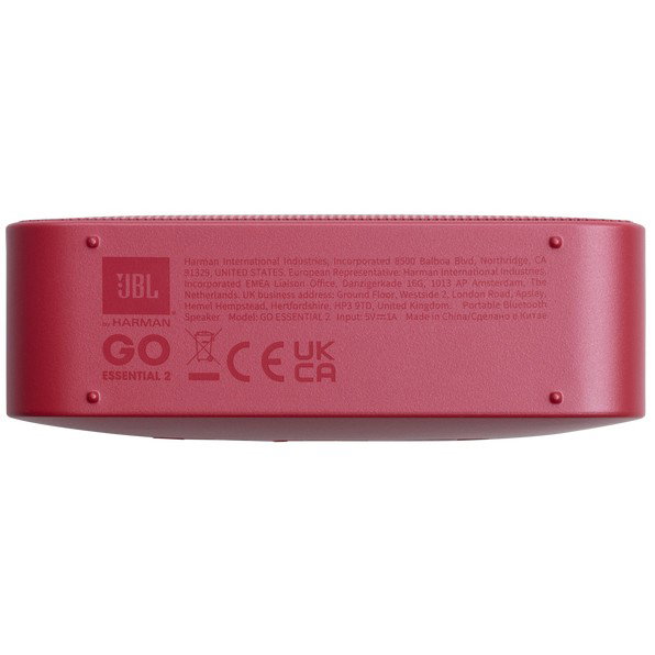 JBL Go Essential 2 Altavoz Portátil Bluetooth Rojo JBL Go Essential 2 Altavoz Portátil Bluetooth Rojo