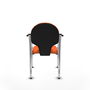 Silla de Recepción Hellín Piqueras y Crespo 220PTCRB308 Naranja 2 Unidades