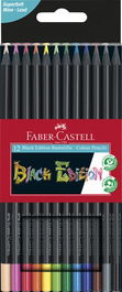 Lapices De Colores Faber-Castell Black Edition Estuche De 12