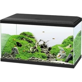 Ciano Acuario 60 L con Filtro, LED y Calefacción, Espuma 30 PPI - CF80 - Negro