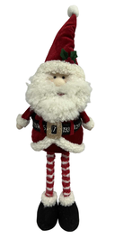DKD Home Decor Figura de Papá Noel Rojo