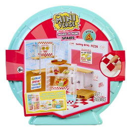 Mga Miniverse Spaces Starter Pack Pizza 566069 Colección para Crear y Customizar Espacios