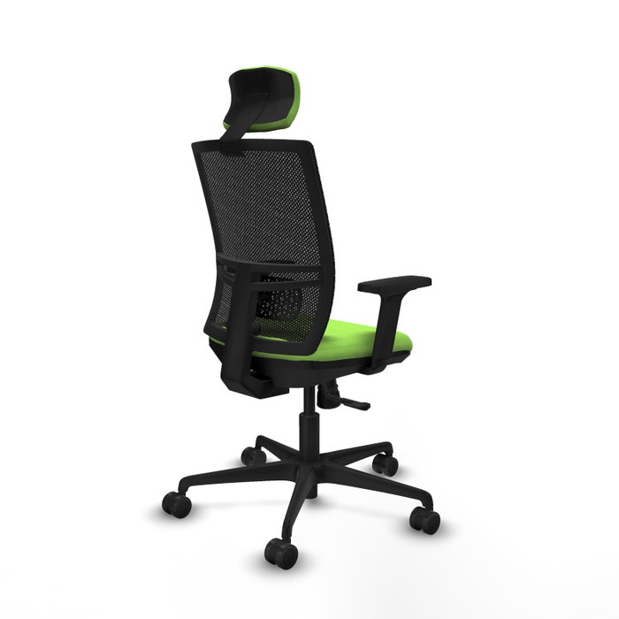PIQUERAS Y CRESPO Silla de oficina Yunquera con mecanismo Sincro, Pistacho y Negro PIQUERAS Y CRESPO Silla de oficina Yunquera con mecanismo Sincro, Pistacho y Negro