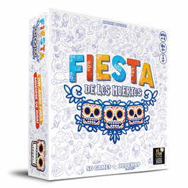 Sd games Fiesta de los Muertos Juego de Mesa Cooperativo de Memoria y Asociacion, 4-8 Jugadores PEGI 12+ (15 Min de Partida)