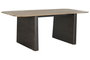 DKD Home Decor Mesa de Comedor Abeto 200x90x75 Marrón Oscuro