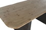 DKD Home Decor Mesa de Comedor Abeto 200x90x75 Marrón Oscuro